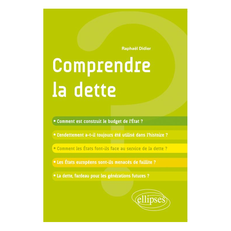 Comprendre la dette