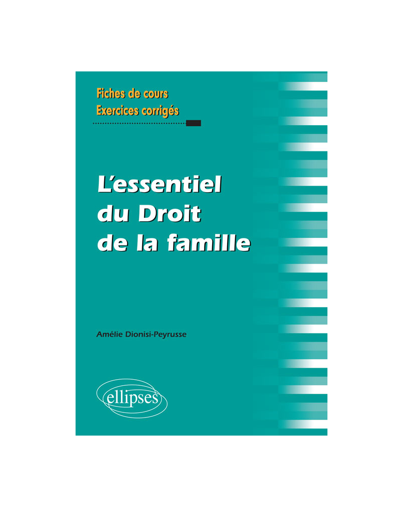 L’essentiel du Droit de la famille