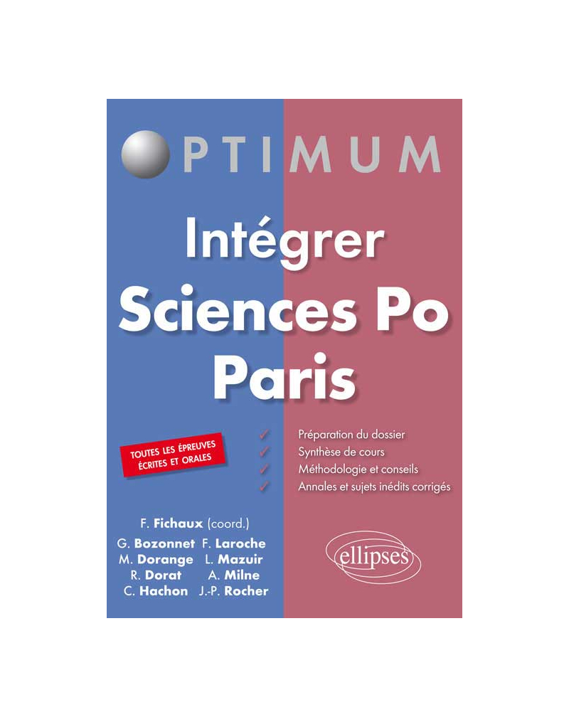 Intégrer Sciences Po Paris