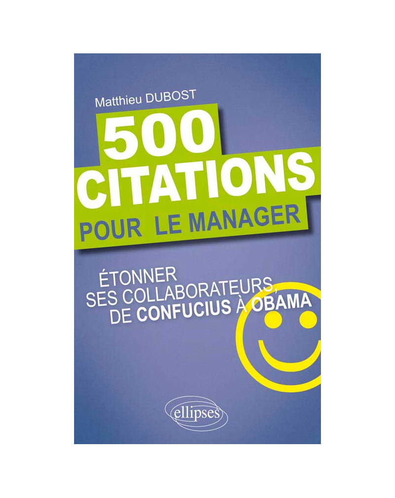 500 citations pour le manager