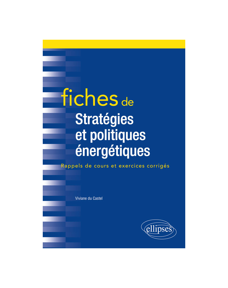 Fiches de Stratégies et politiques énergétiques