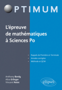 L’épreuve de mathématiques à Sciences Po