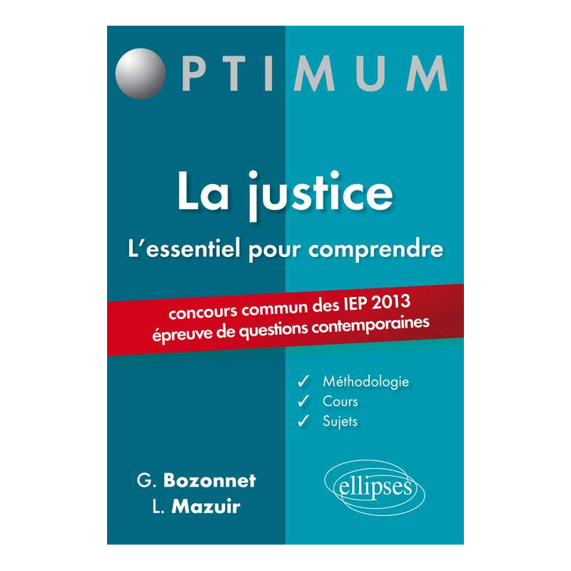 L'essentiel pour comprendre la justice