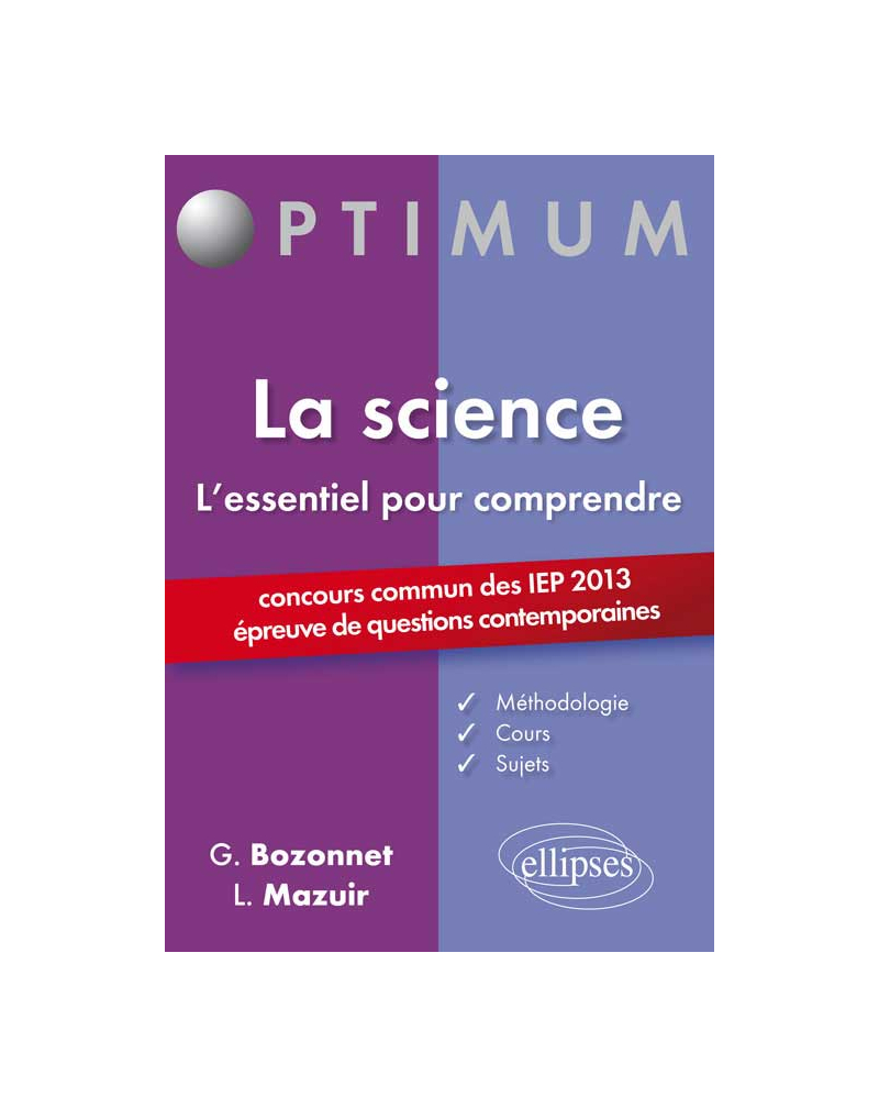 L’essentiel pour comprendre la science
