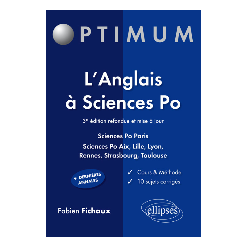 L'anglais à Sciences po - 3e édition
