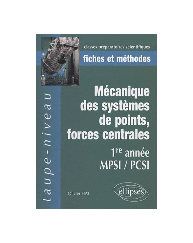 Mécanique des systèmes de points, forces centrales