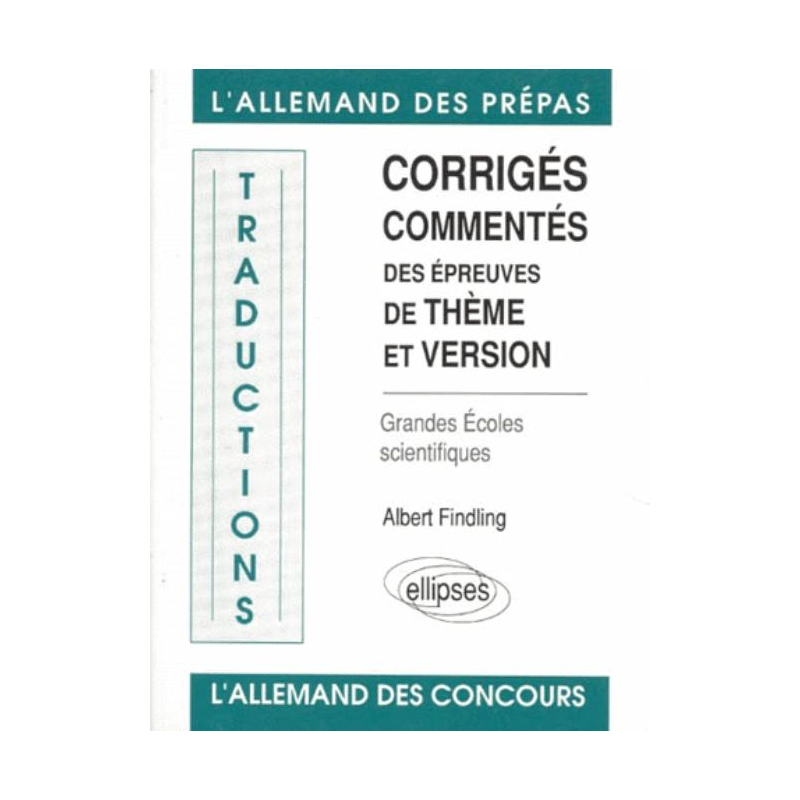 Traductions (thème/version) écoles scientifiques