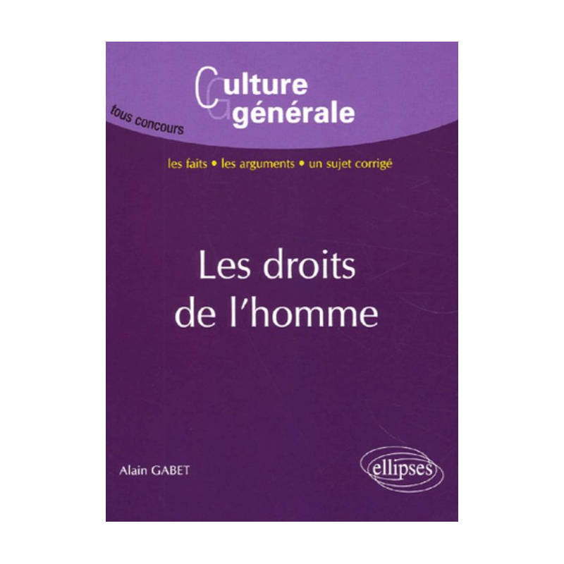 Les droits de l'homme