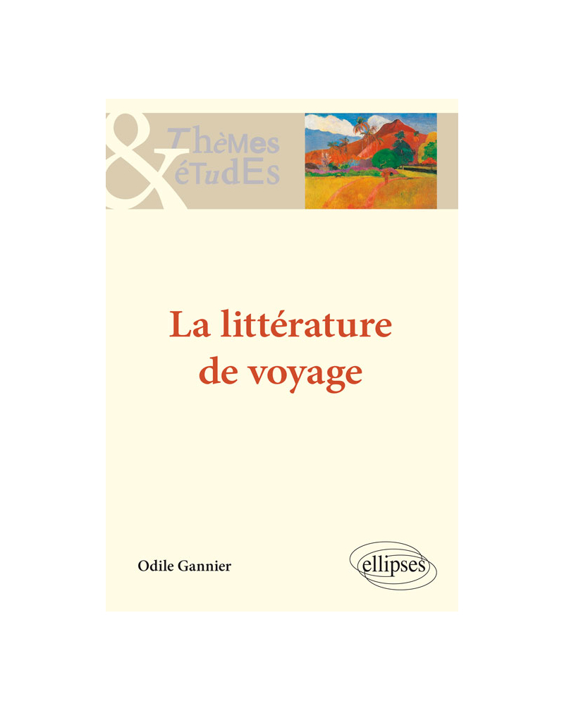 La littérature de voyage