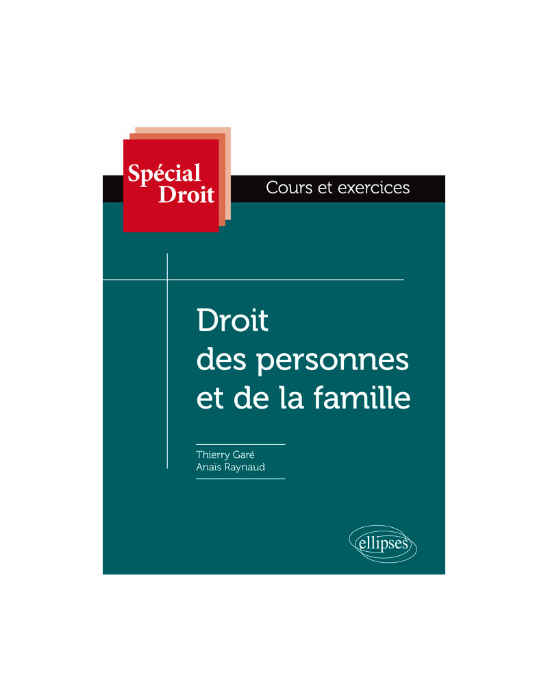 Droit des personnes et de la famille
