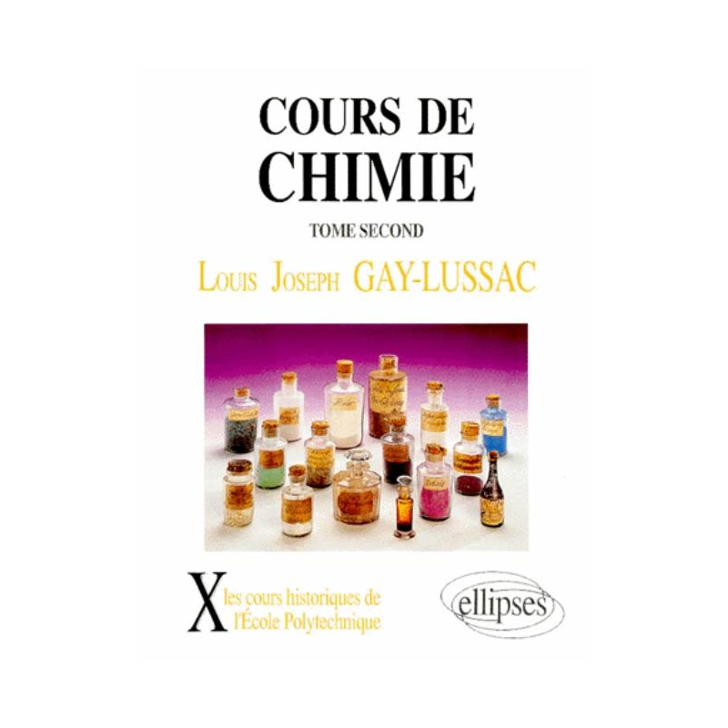 Cours de chimie, volume 2