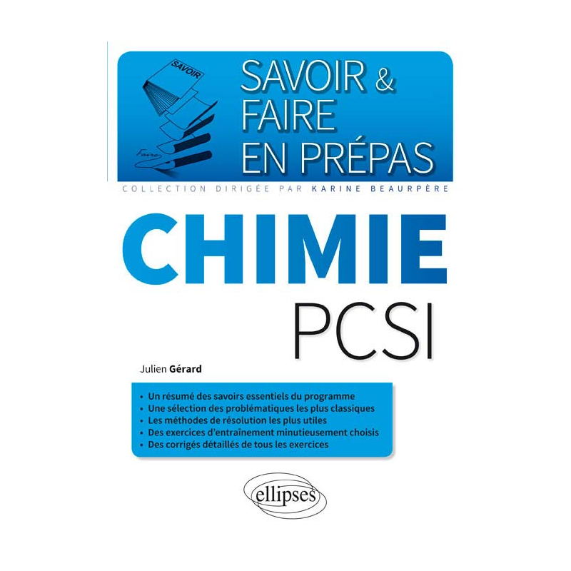 Chimie PCSI