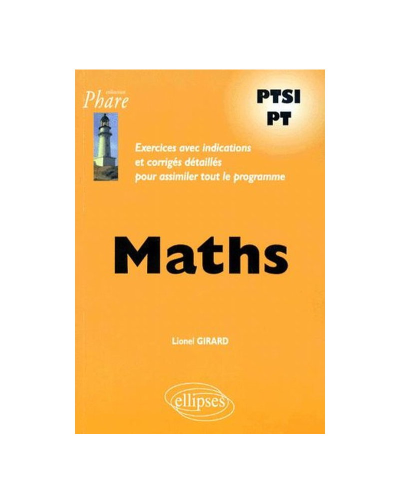 Mathématiques PTSI-PT - Exercices corrigés