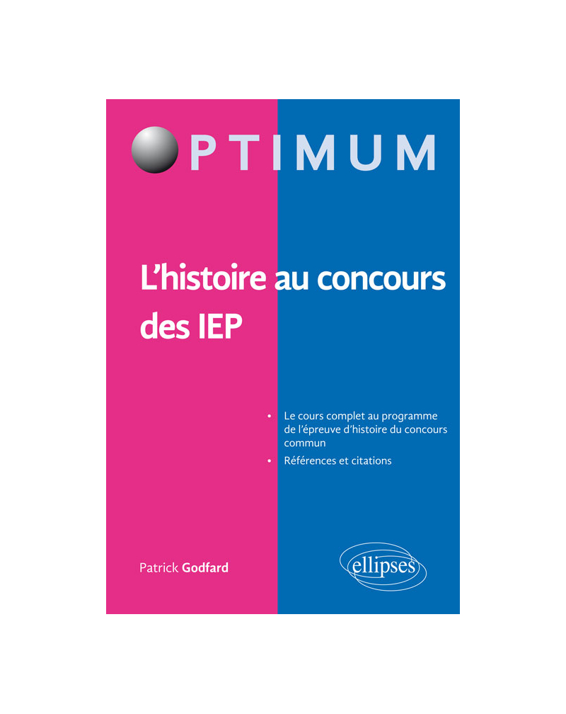 L'histoire aux concours des IEP