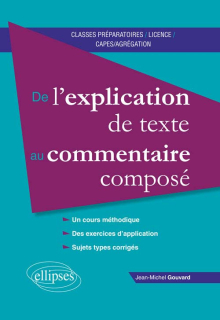 De l’explication de texte au commentaire composé