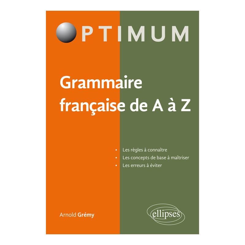 Grammaire française de A à Z