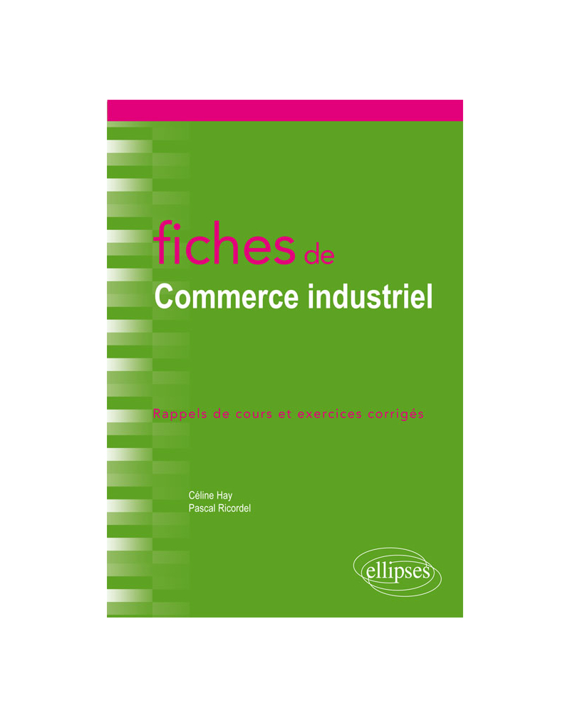 Fiches de Commerce industriel
