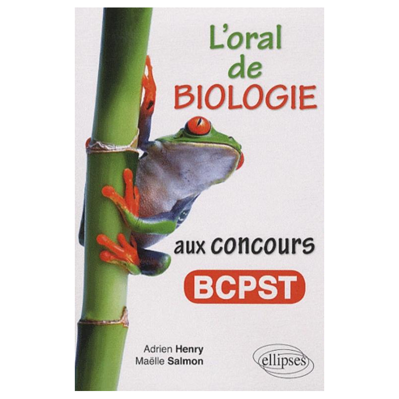 L'oral de Biologie aux concours BCPST