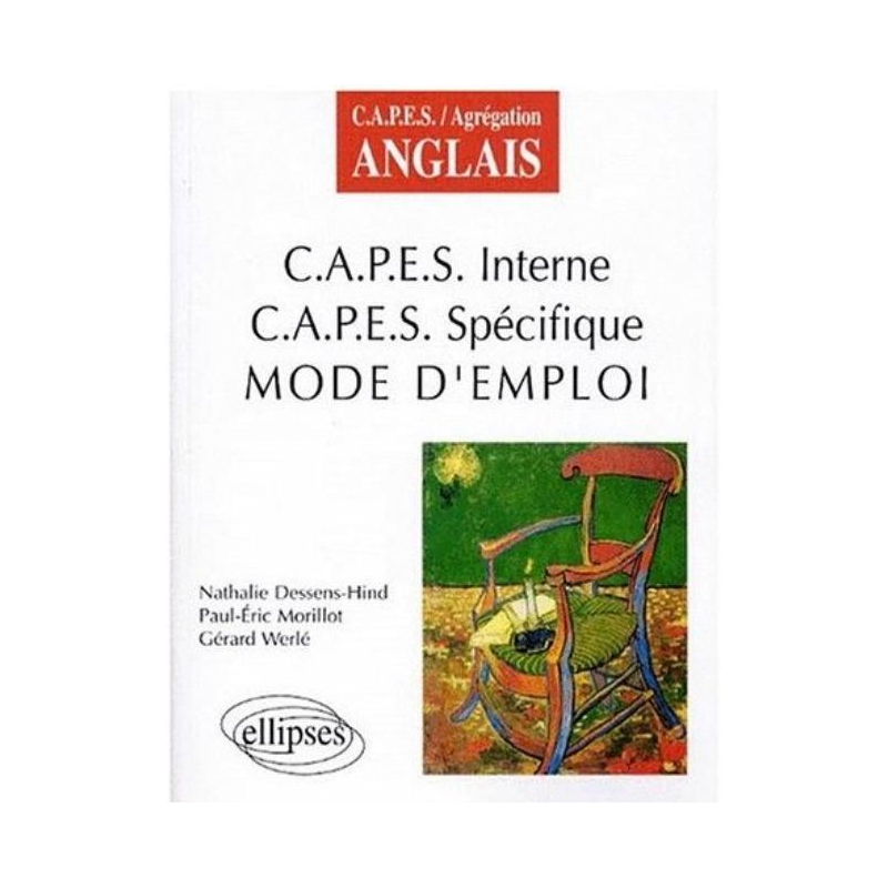 CAPES interne - CAPES spécifique - Mode d'emploi
