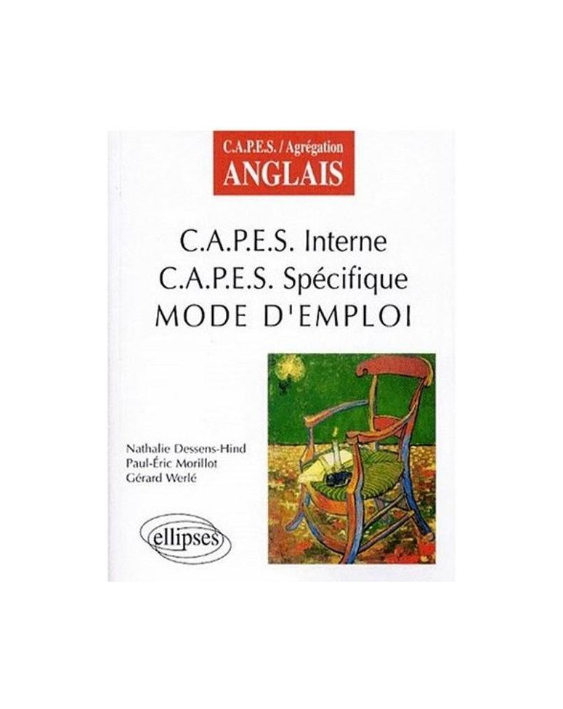 CAPES interne - CAPES spécifique - Mode d'emploi