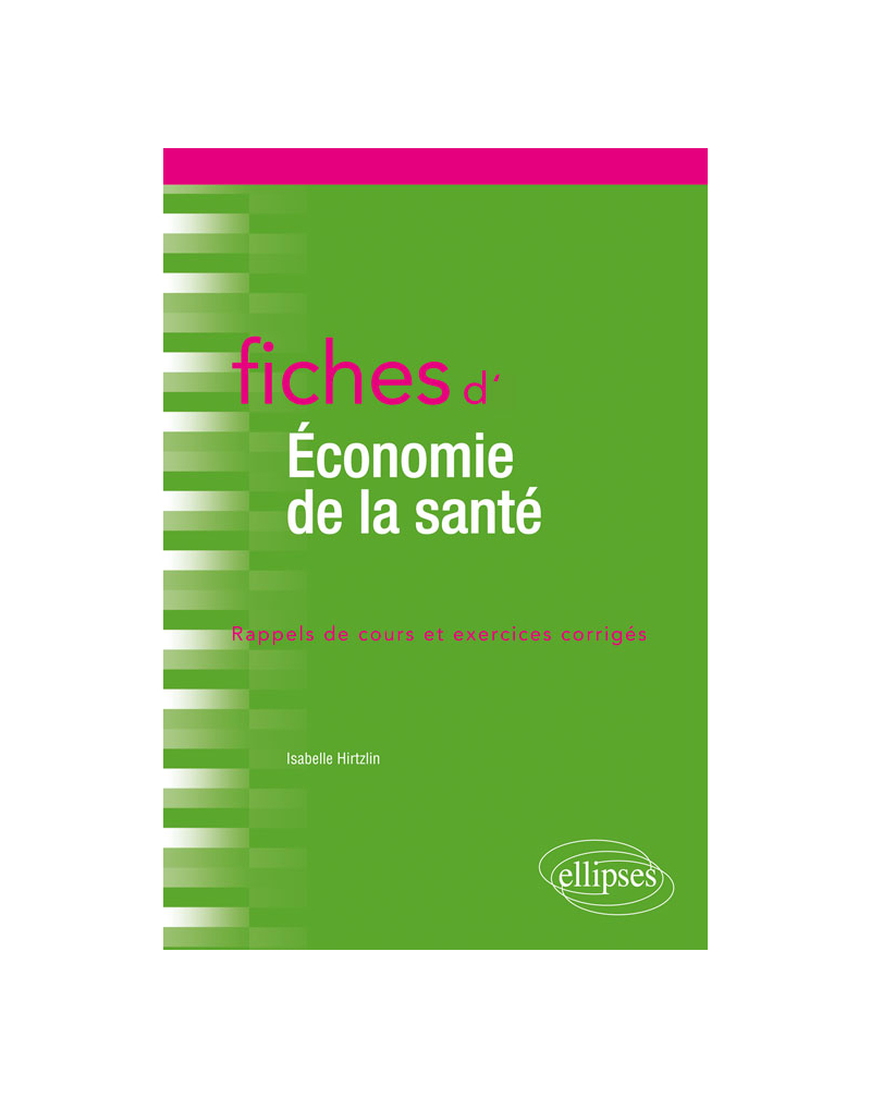 Fiches d'économie de la santé