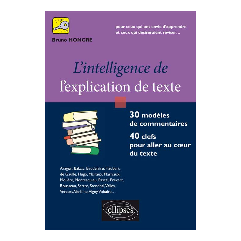 L'intelligence de l'explication de texte