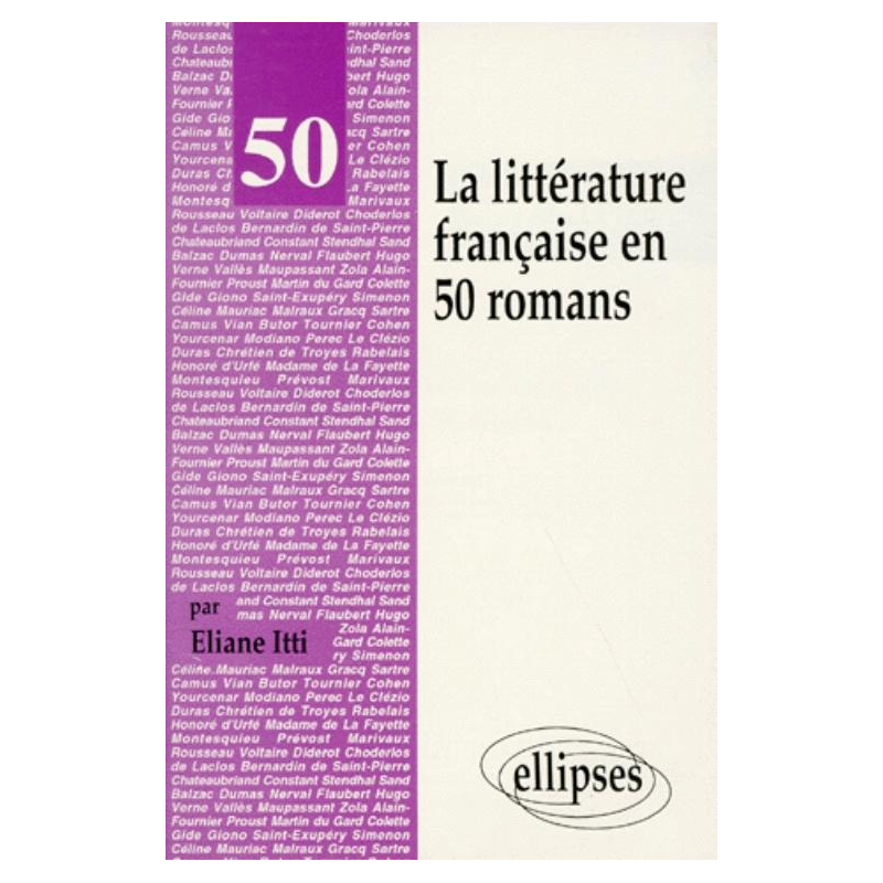 La littérature française en 50 romans