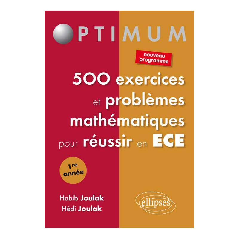 500 exercices et problèmes mathématiques  pour réussir en ECE