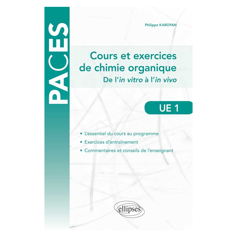 UE1 - Cours de Chimie organique (avec QCM)