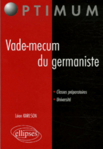 Vade-mecum du germaniste