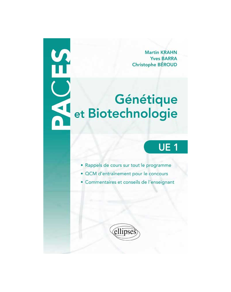 Génétique et Biotechnologie en PACES