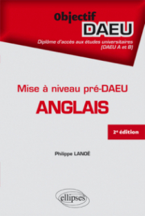 Mise à niveau Pré DAEU Anglais (DAEU A et  B) - 2e édition