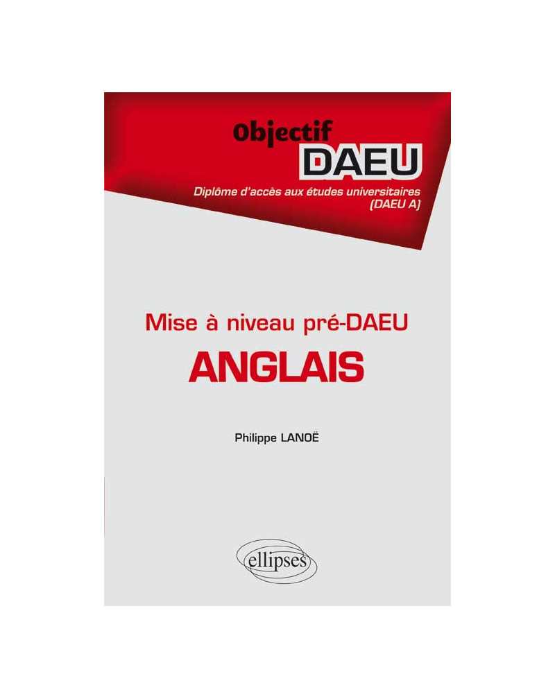 Anglais - pré-DAEU