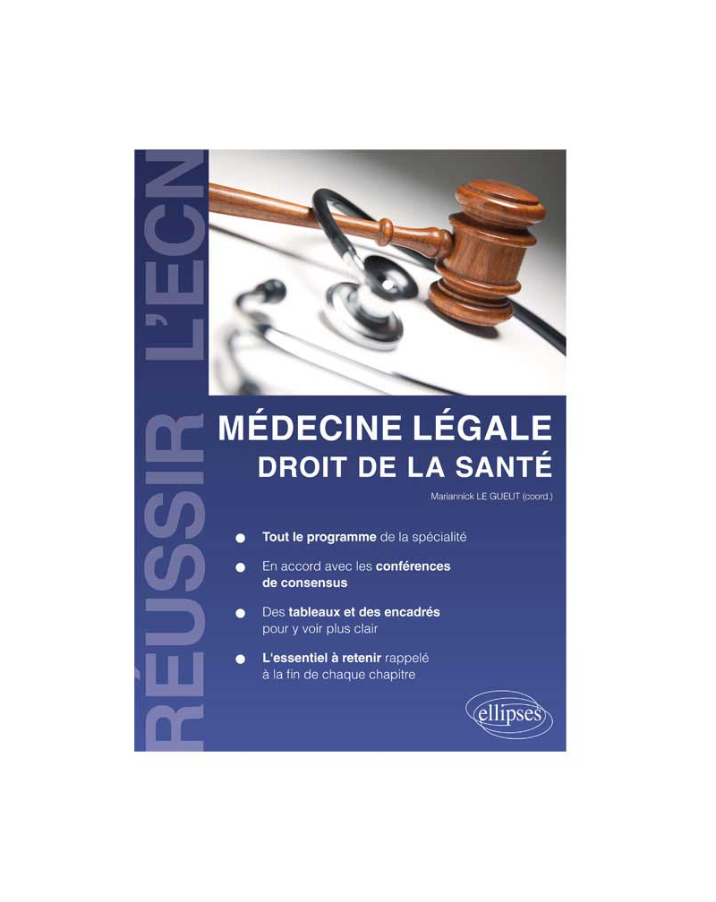 Médecine légale - droit de la Santé