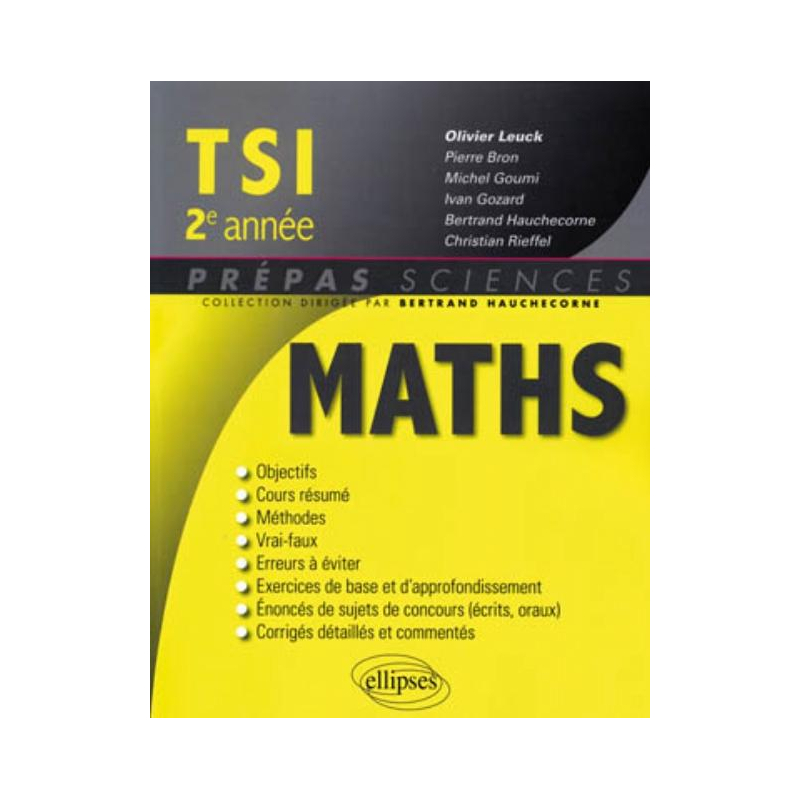 Mathématiques TSI-2