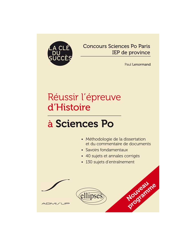 Réussir l’épreuve d’Histoire à Sciences Po