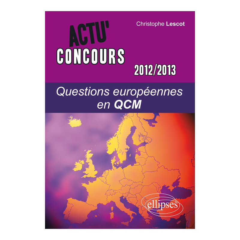 Questions européennes - 2012-2013 - en QCM
