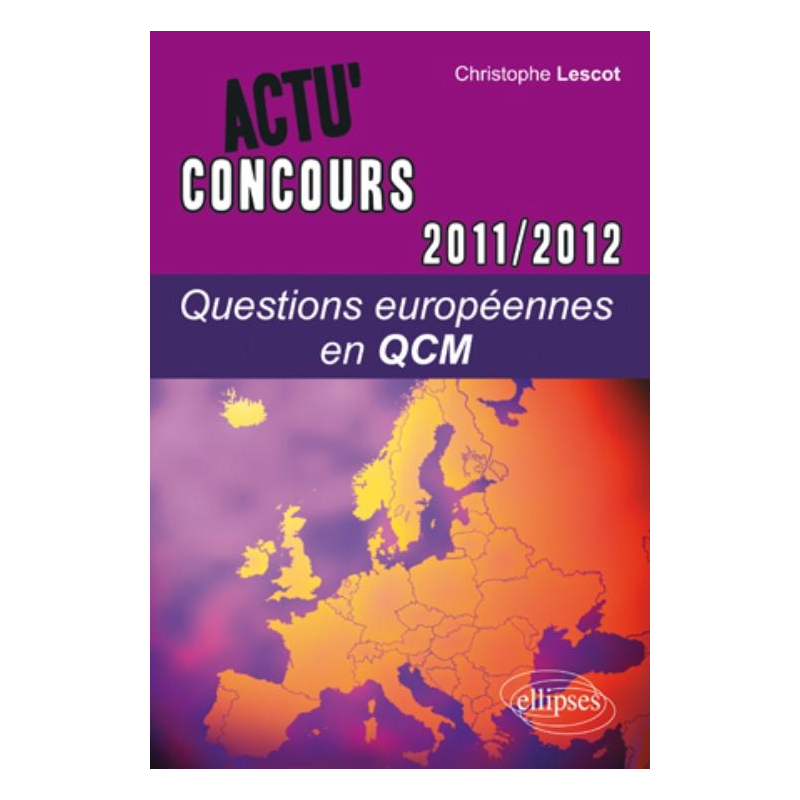Questions européennes - 2011-2012 - en QCM