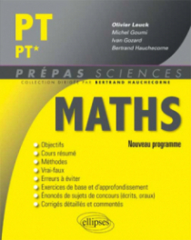 Mathématiques PT/PT* - nouveau programme 2014