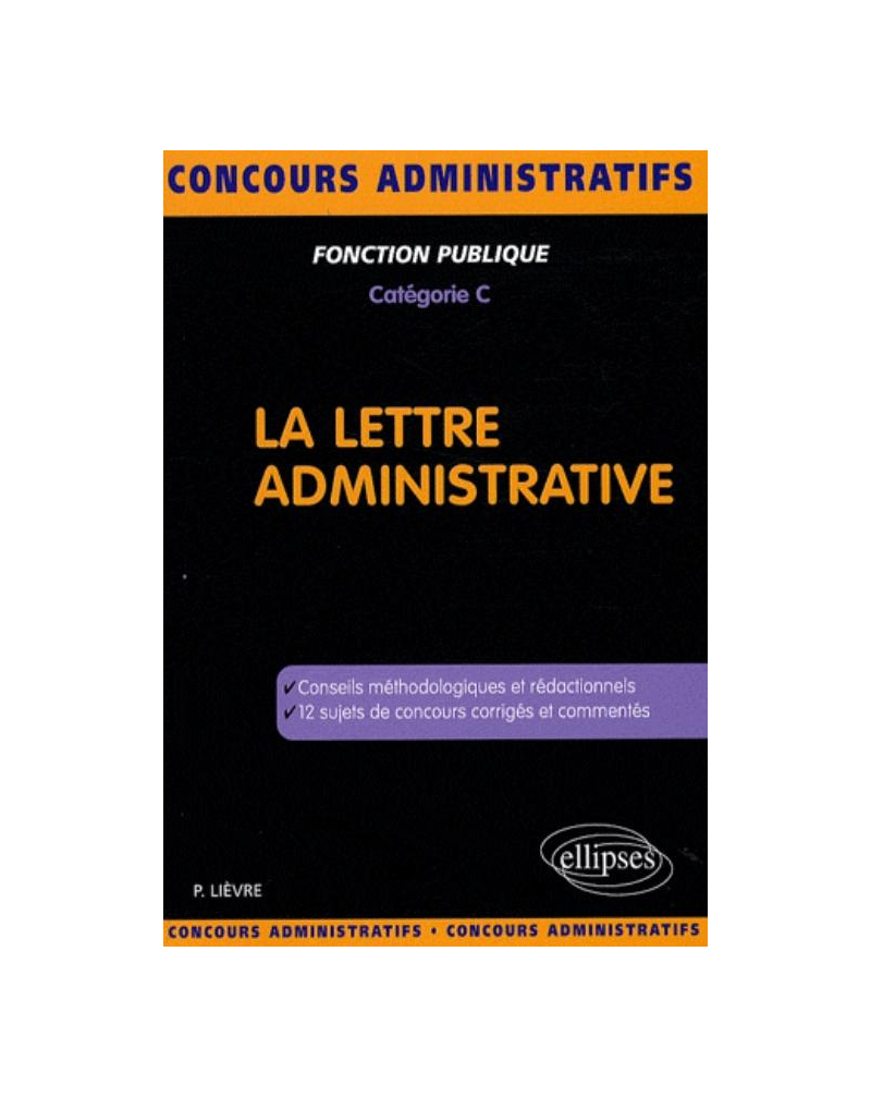 La lettre administrative