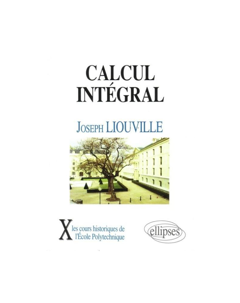 Calcul intégral (1847-49)