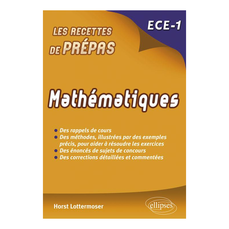 Mathématiques - ECE 1re année
