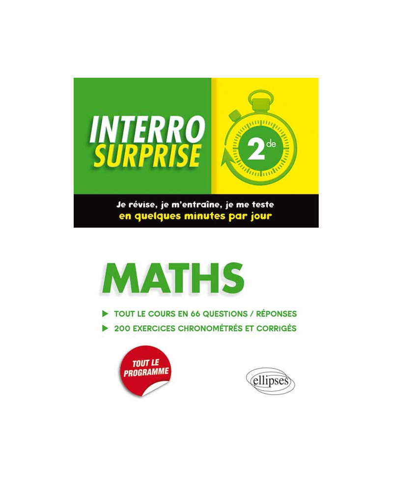 Maths - Seconde