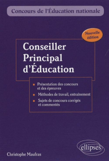 Conseiller principal d'éducation. Nouvelle édition