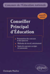 Conseiller principal d'éducation. Nouvelle édition