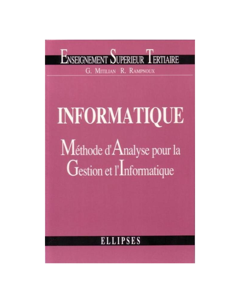 Informatique : méthode d'analyse pour la gestion et l'informatique