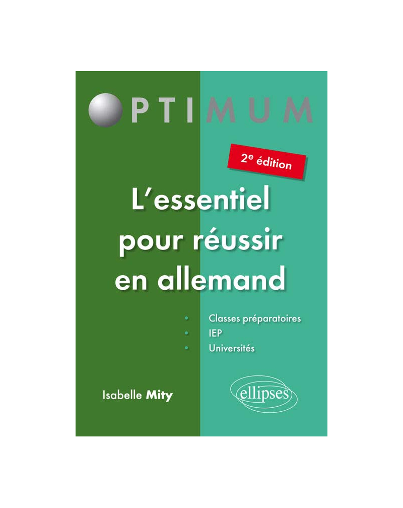 L’essentiel pour réussir en allemand – 2e édition
