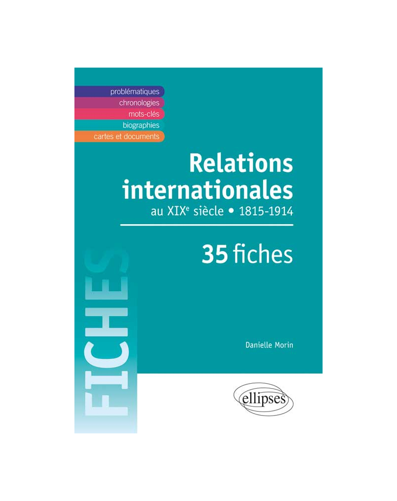 Relations internationales de 1815 à 1914. Le XIXe siècle en 35 fiches
