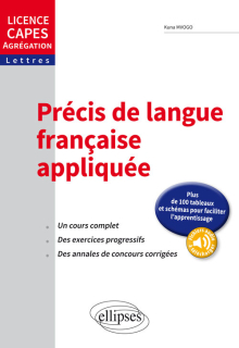 Précis de langue française appliquée. Licence, CAPES, Agrégation