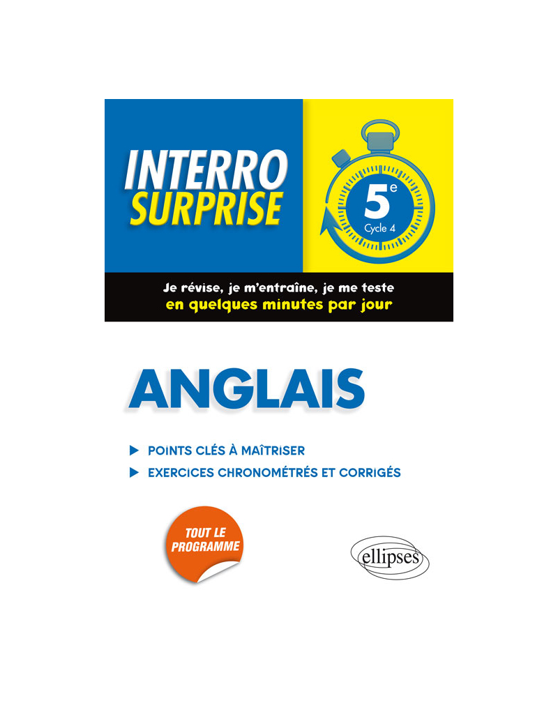 Anglais - 5e - Cycle 4